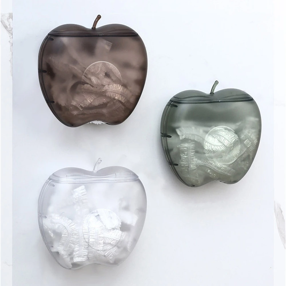 1/2шт одноразовый пластиковый мешок еды крышка обернуть эластичным еда сумки для хранения кухня организатор свежий мешок для фруктов, чаши крышки упаковки Изображение 4